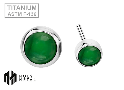 Топ Agate Green безрезьбовой